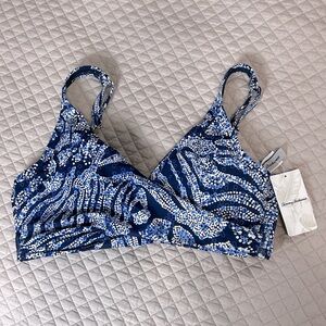 Tommy Bahama Playa Bravo underwire Bikini Top - Small - New 🦈
